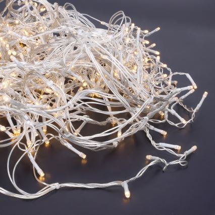 Brilagi - LED-ulkovalosarja 360xLED/8 toimintoa 14m IP44 lämmin valkoinen jääpuikkovalot