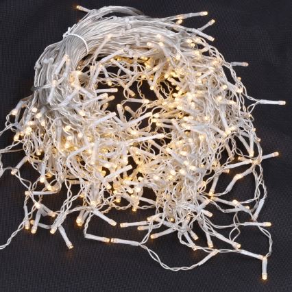 Brilagi - LED-ulkovalosarja 360xLED/8 toimintoa 14m IP44 lämmin valkoinen jääpuikkovalot