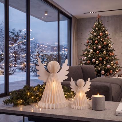 BRILAGI - LED joulukoriste LED/2xAA enkeli