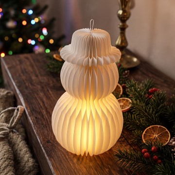 BRILAGI - LED Joulukoriste LED/2xAA lumiukko