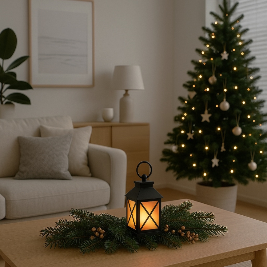 Brilagi - LED-joulukoriste LED/2xAA-lyhty