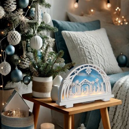 Brilagi - LED Joulukoriste LED/2xAA seimi