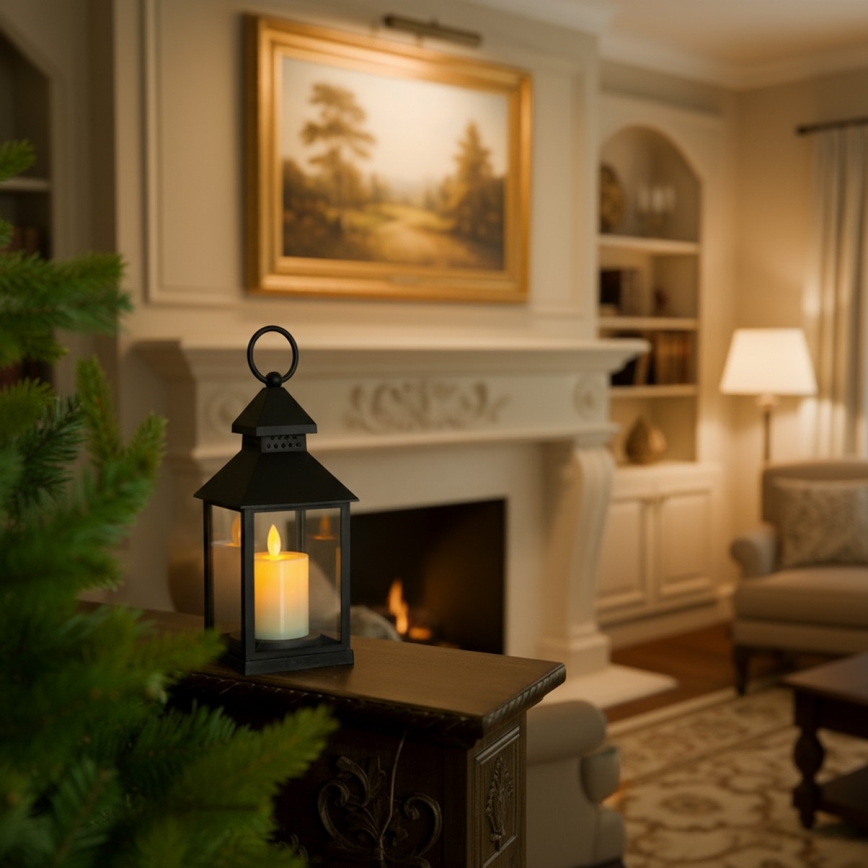 Brilagi - LED-joulukoriste LED/3xAAA lyhty