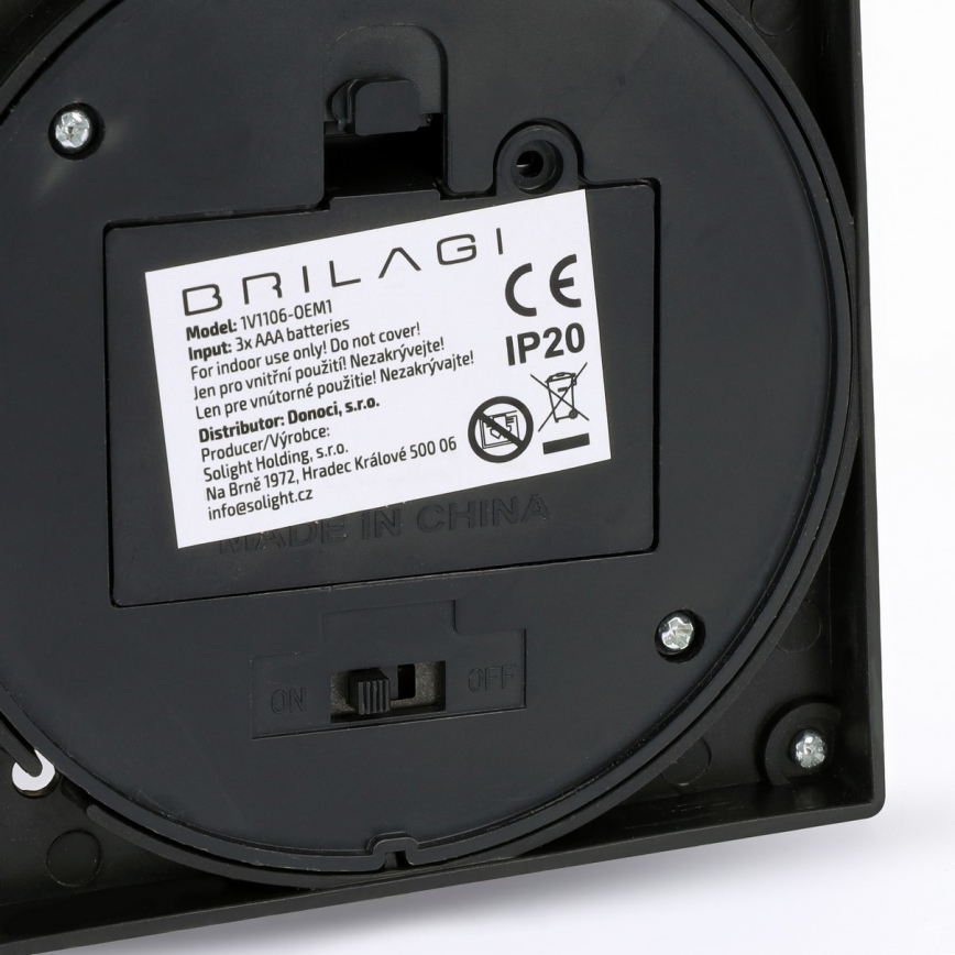 Brilagi - LED-joulukoriste LED/3xAAA lyhty