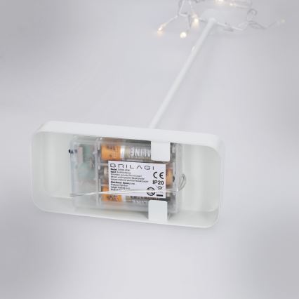 Brilagi - LED-joulukoriste, tähti, 62x40 cm, LED/3xAA