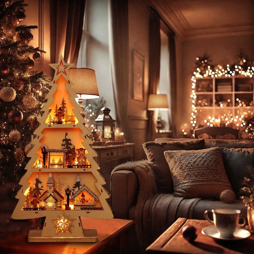 Brilagi - LED-joulukuusi, LED/3xAA