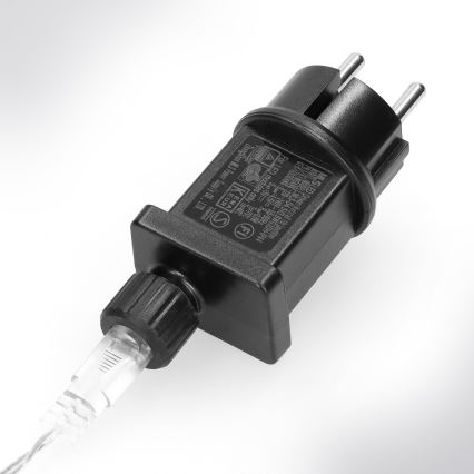 Brilagi - LED-jouluvaloketju ulkokäyttöön 150xLED 5m IP44 kylmänvalkoinen ilotulitusefekti