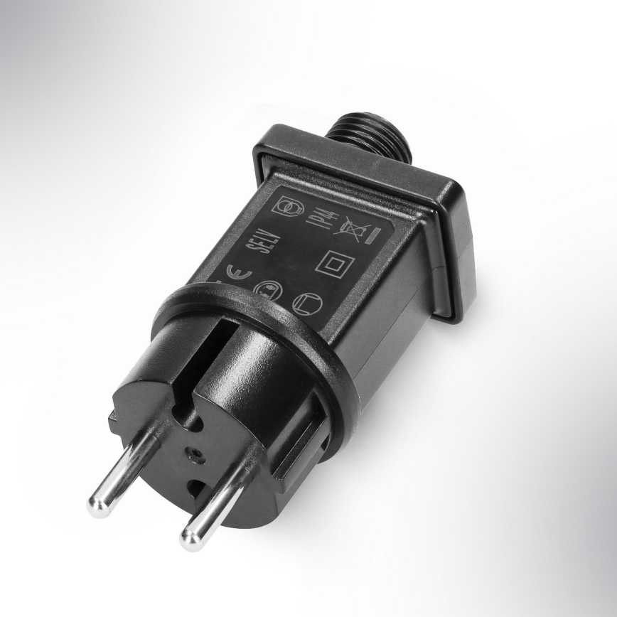 Brilagi - LED-jouluvaloketju ulkokäyttöön 150xLED 5m IP44 kylmänvalkoinen ilotulitusefekti