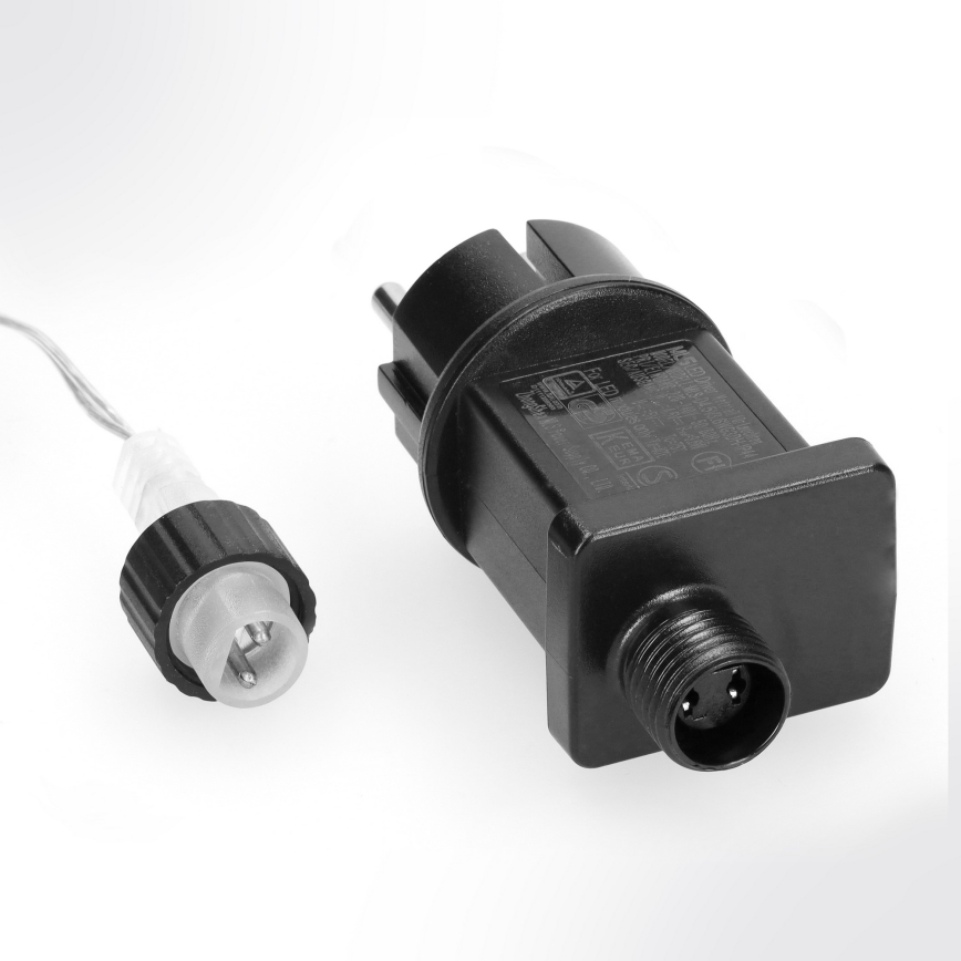 Brilagi - LED-jouluvaloketju ulkokäyttöön 150xLED 5m IP44 kylmänvalkoinen ilotulitusefekti