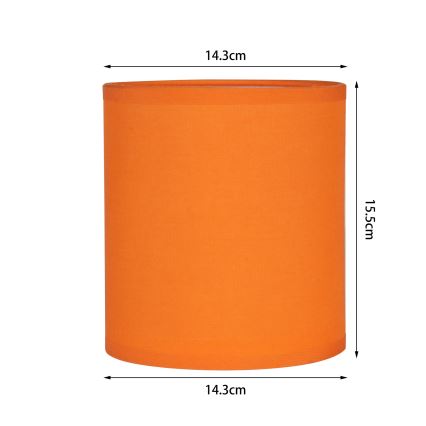 Brilagi - LED-taipuisa seinävalaisin NUBILA 1xE27/25W/230V + LED/3W valkoinen/oranssi