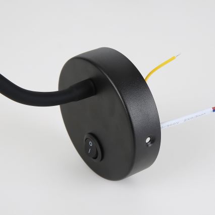 Brilagi - LED Joustava seinävalaisin MAYA LED/3W/230V 4000K musta/kulta