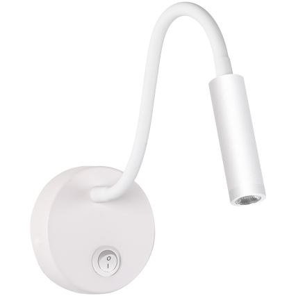 Brilagi - LED Joustava seinävalaisin MAYA LED/3W/230V 4000K valkoinen