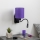 Brilagi - LED Joustava seinävalaisin NUBILA 1xE27/25W/230V + LED/3W musta/violetti