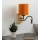 Brilagi - LED-joustava seinävalaisin NUBILA WOOD 1x E27/25W/230V + LED/3W tammi/musta/oranssi
