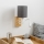 Brilagi - LED Joustava seinävalaisin NUBILA WOOD 1xE27/25W/230V + LED/3W tammi/antrasiitti