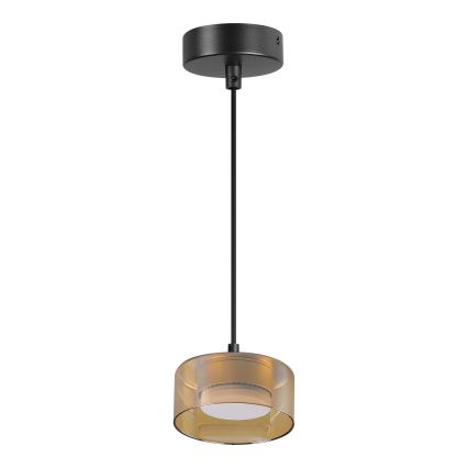 Brilagi - LED Kaapelikiinnitteinen riippuvalaisin AURA LUX 1xGX53/30W/230V musta/kultainen