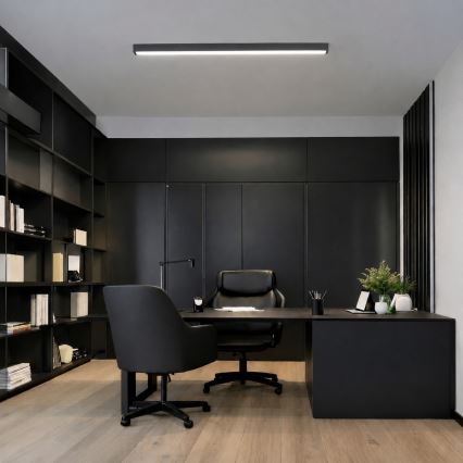 Brilagi - SYNODICO LED-kattovalaisin, pinta-asennettava tai riippuvalaisin, LED/30W/230V 4000K antrasiitti