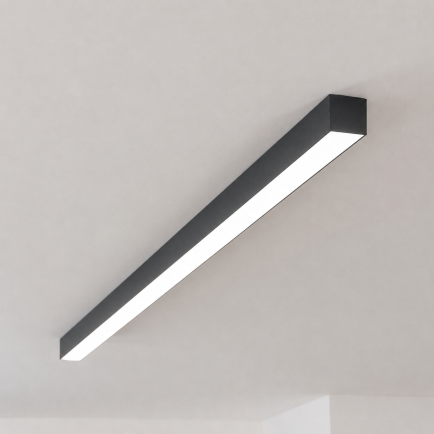 Brilagi - SYNODICO LED-kattovalaisin, pinta-asennettava tai riippuvalaisin, LED/30W/230V 4000K antrasiitti
