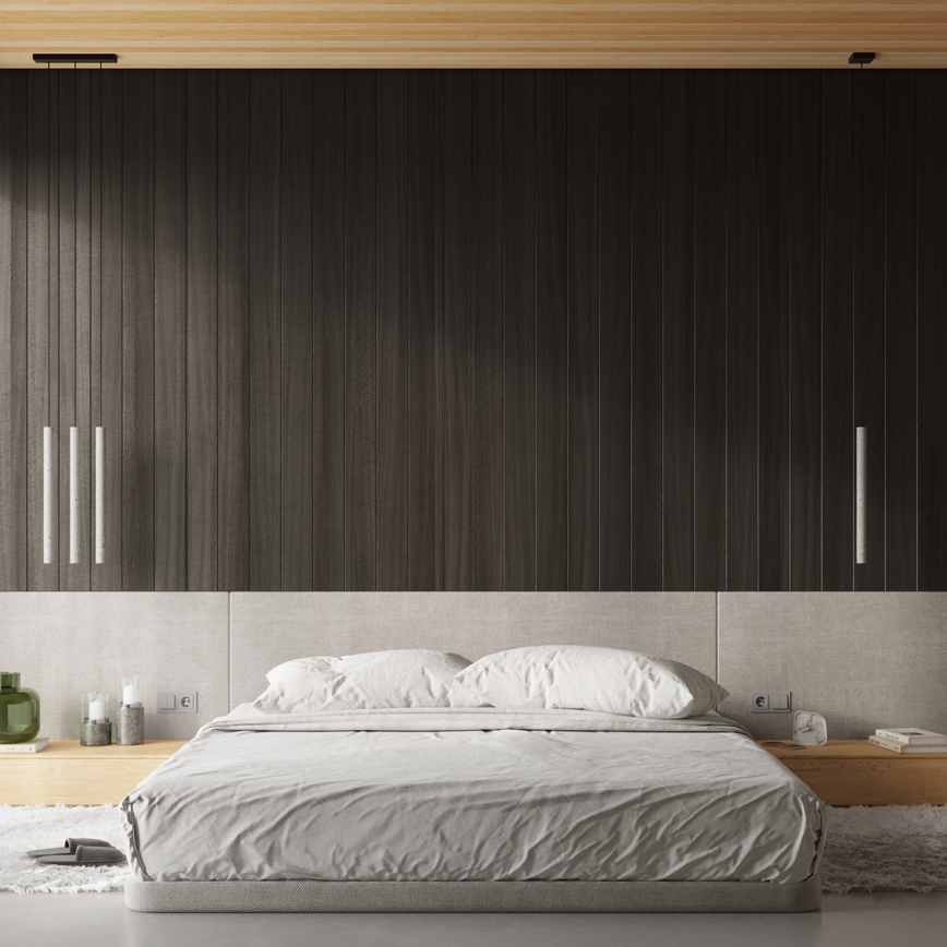 Brilagi - LED-kattokruunu johdossa DRIFA 1xG9/4W/230V betoni