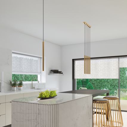 Brilagi - LED-kattokruunu johdossa DRIFA 1xG9/4W/230V kulta