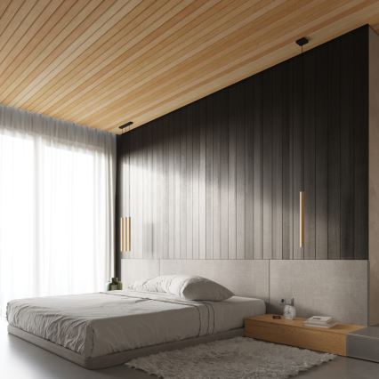 Brilagi - LED-kattokruunu johdossa DRIFA 1xG9/4W/230V puu