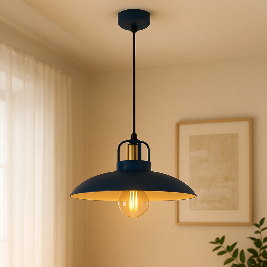 Brilagi - LED Kattokruunu johdossa FLAMENGO 1xE27/60W/230V sininen