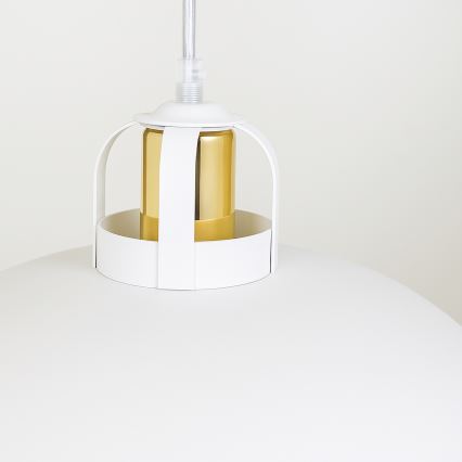 Brilagi - LED Kattokruunu johdossa FLAMENGO 1xE27/60W/230V valkoinen