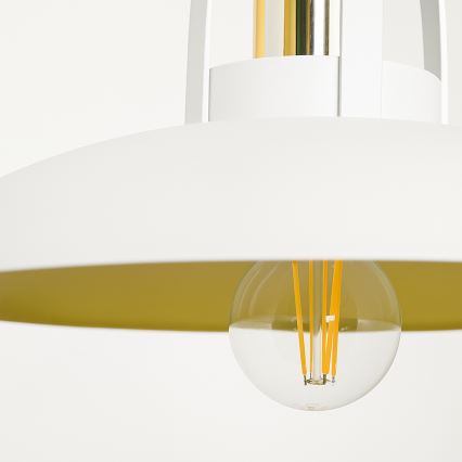 Brilagi - LED Kattokruunu johdossa FLAMENGO 1xE27/60W/230V valkoinen