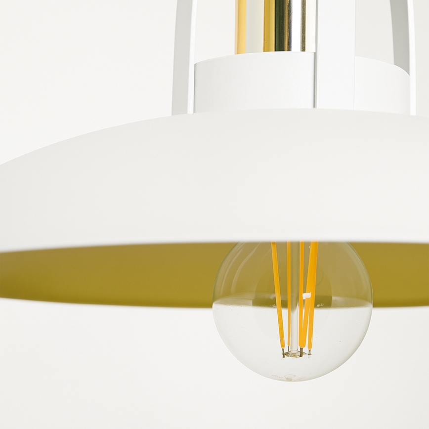 Brilagi - LED Kattokruunu johdossa FLAMENGO 1xE27/60W/230V valkoinen