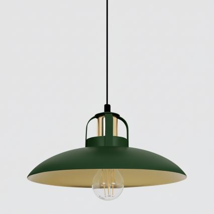 Brilagi - LED Kattokruunu johdossa FLAMENGO 1xE27/60W/230V vihreä