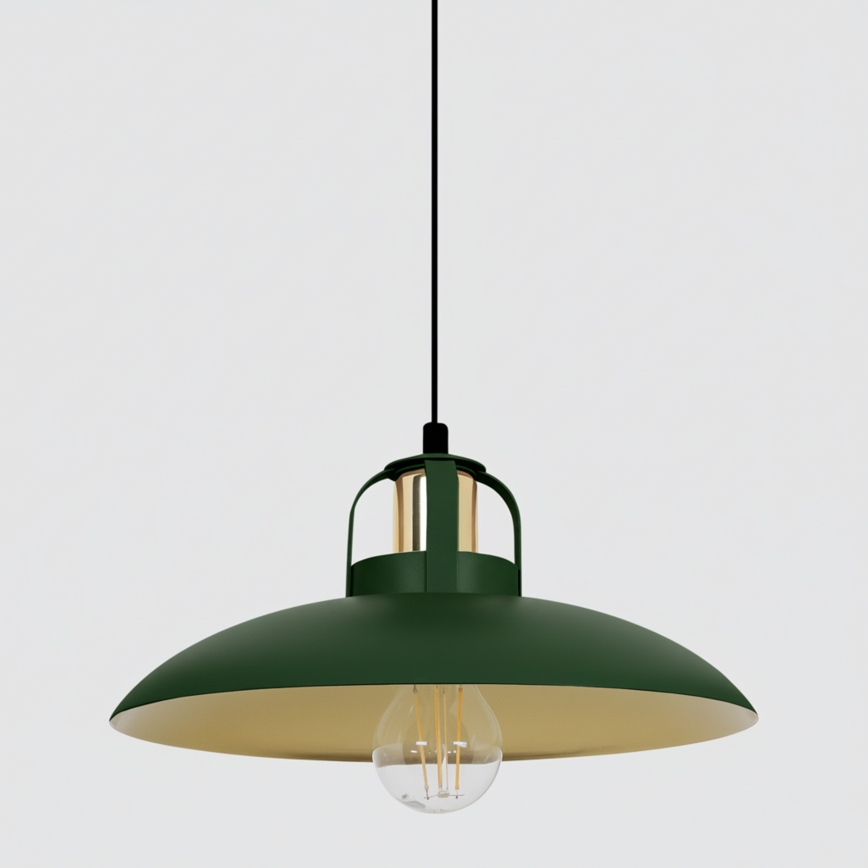 Brilagi - LED Kattokruunu johdossa FLAMENGO 1xE27/60W/230V vihreä