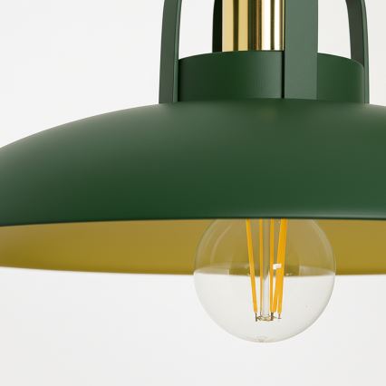 Brilagi - LED Kattokruunu johdossa FLAMENGO 1xE27/60W/230V vihreä