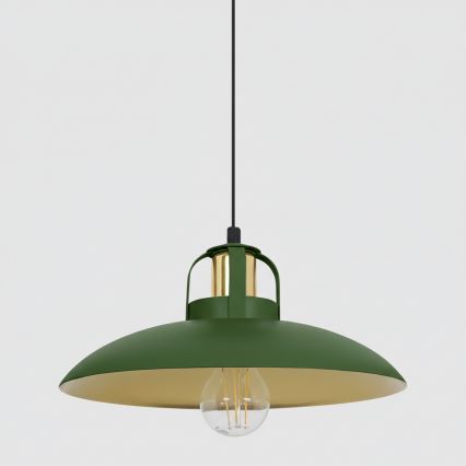 Brilagi - LED Kattokruunu johdossa FLAMENGO 2xE27/60W/230V vihreä