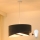 Brilagi - LED-kattokruunu johdossa LYRA 1xE27/15W/230V harmaa/valkoinen