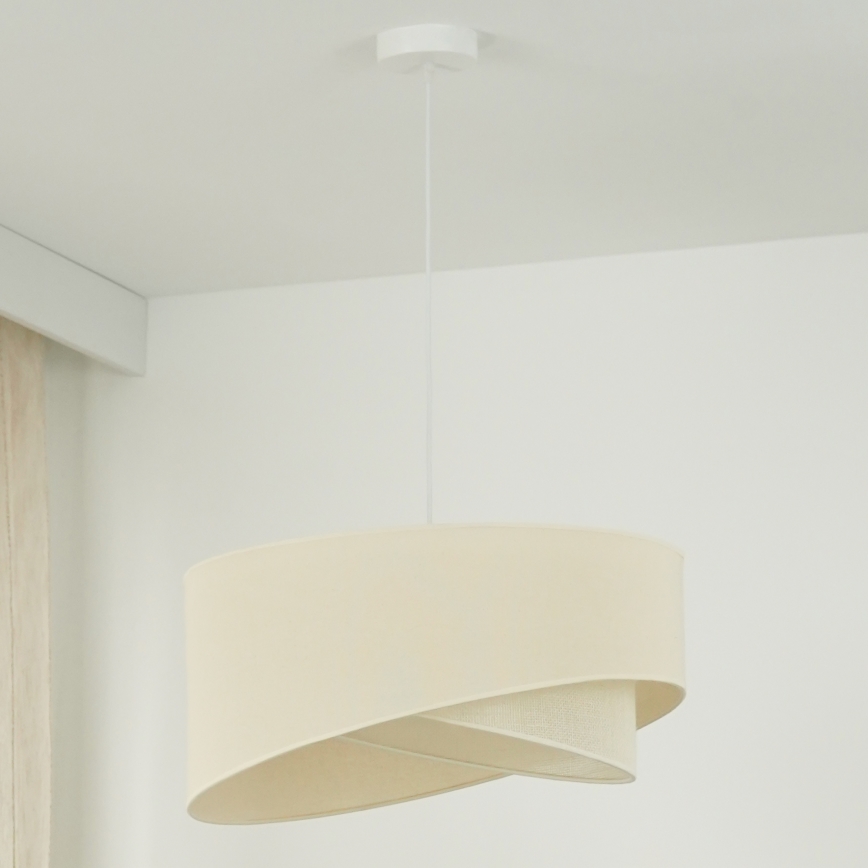 Brilagi - LED-kattokruunu johdossa LYRA 1xE27/15W/230V kerma