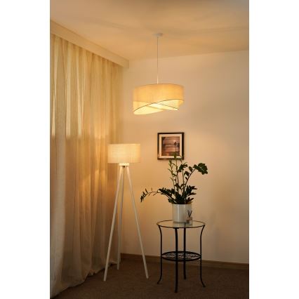 Brilagi - LED-kattokruunu johdossa LYRA 1xE27/15W/230V kerma