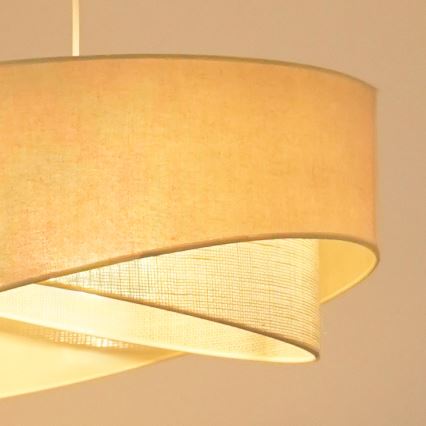 Brilagi - LED-kattokruunu johdossa LYRA 1xE27/15W/230V kerma