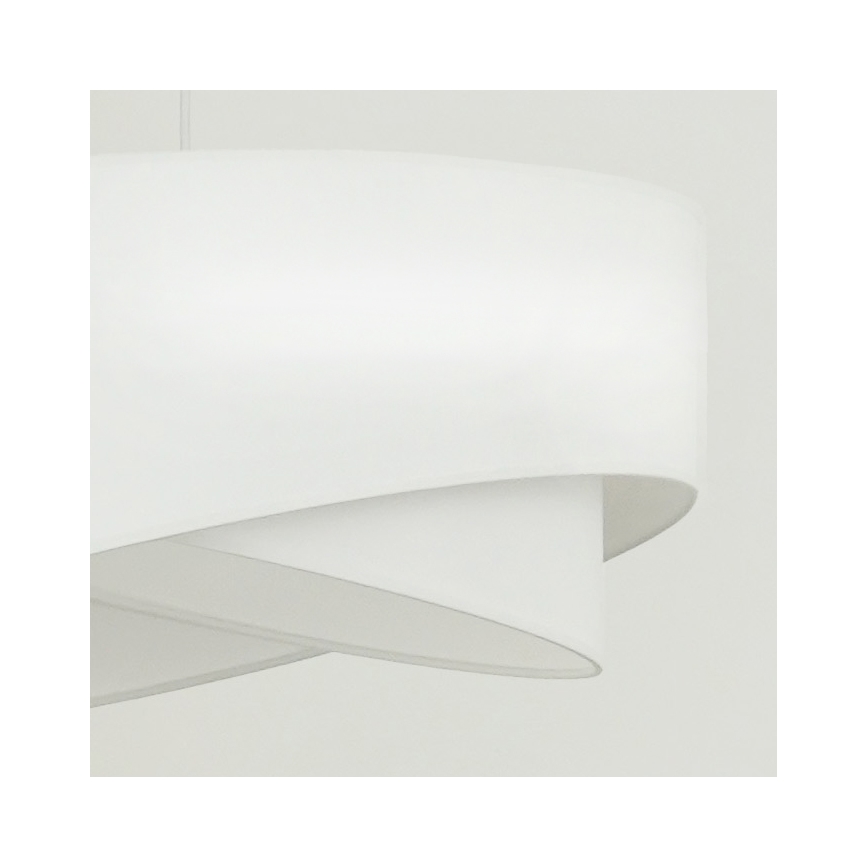 Brilagi - LED-kattokruunu johdossa LYRA 1xE27/15W/230V valkoinen