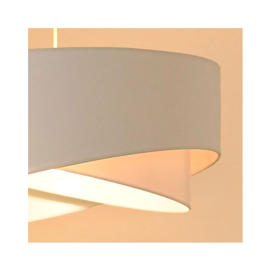 Brilagi - LED-kattokruunu johdossa LYRA 1xE27/15W/230V valkoinen