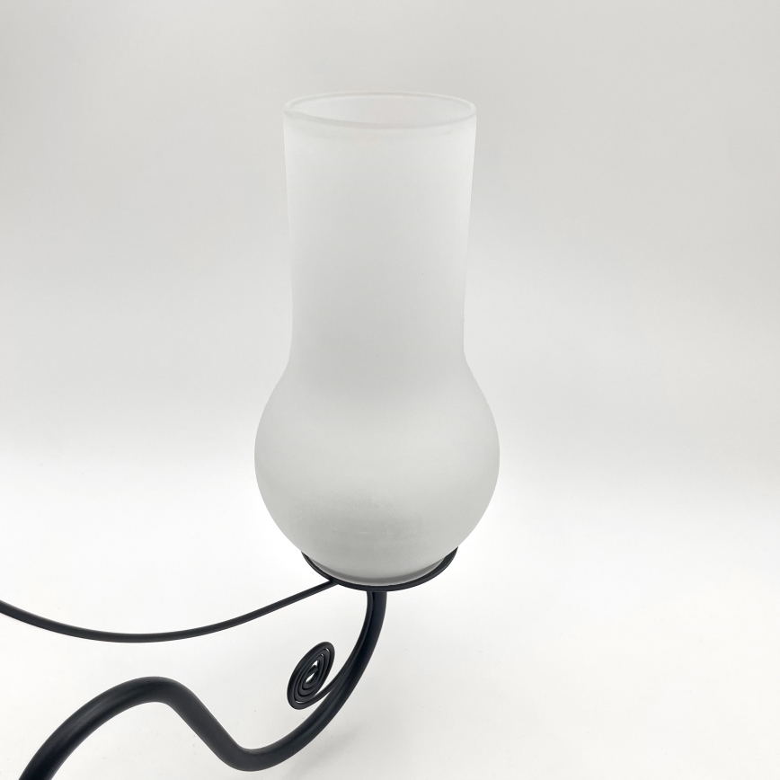 Brilagi - LED Kattokruunu ketjussa COTTAGE 3xE14/40W/230V musta/valkoinen