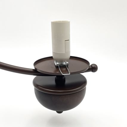 Brilagi - LED Kattokruunu ketjussa COTTAGE 3xE14/40W/230V tammi/valkoinen