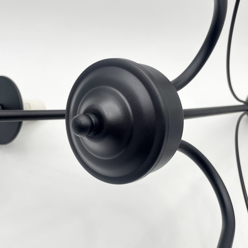 Brilagi - LED Kattokruunu ketjussa COTTAGE 3xG9/40W/230V musta/valkoinen