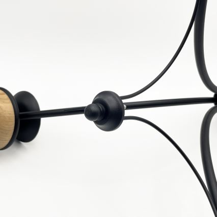 Brilagi - LED Kattokruunu ketjussa COTTAGE 3xG9/40W/230V pyökki/valkoinen