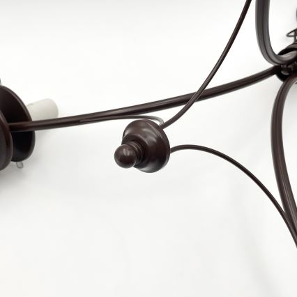 Brilagi - LED Kattokruunu ketjussa COTTAGE 3xG9/40W/230V tammi/valkoinen