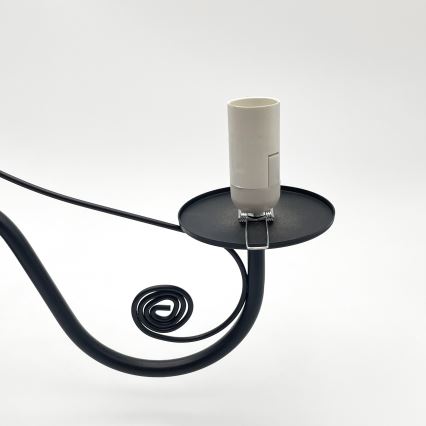 Brilagi - LED Kattokruunu ketjussa COTTAGE 5xE14/40W/230V musta/ruskea