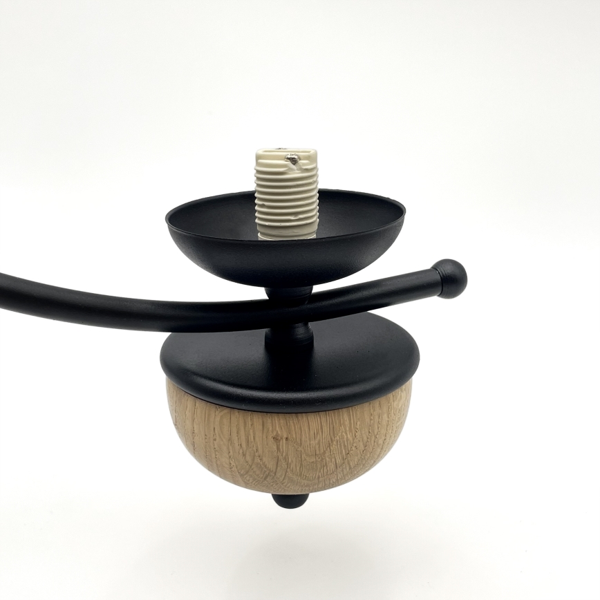 Brilagi - LED Kattokruunu ketjussa COTTAGE 5xG9/40W/230V pyökki/valkoinen