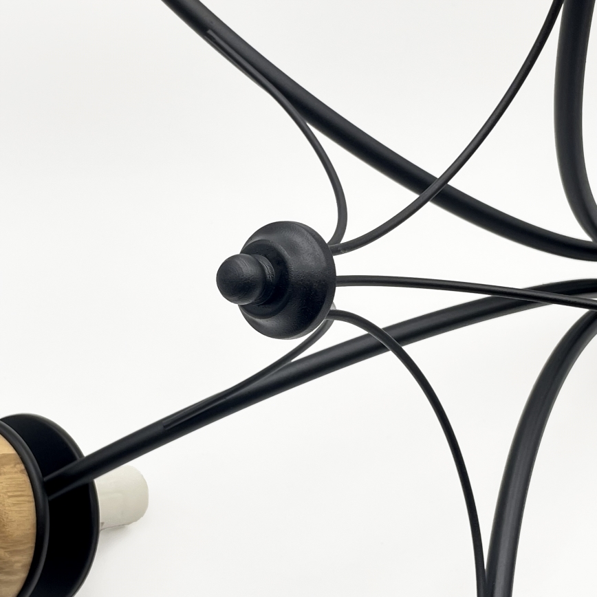 Brilagi - LED Kattokruunu ketjussa COTTAGE 5xG9/40W/230V pyökki/valkoinen