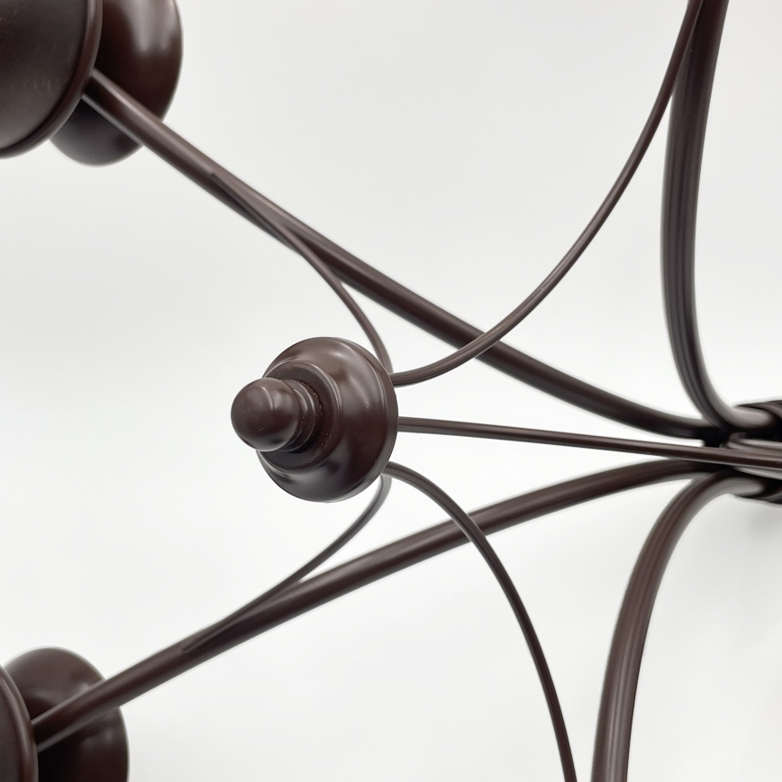 Brilagi - LED Kattokruunu ketjussa COTTAGE 5xG9/40W/230V tammi/valkoinen