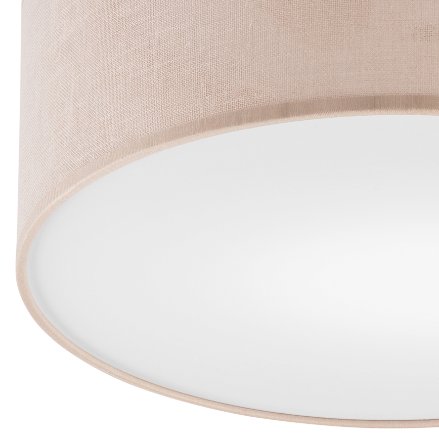 Brilagi - LED-kattovalaisin BELLADONNA 1xE27/15W/230V halkaisija 30 cm beige/tammi