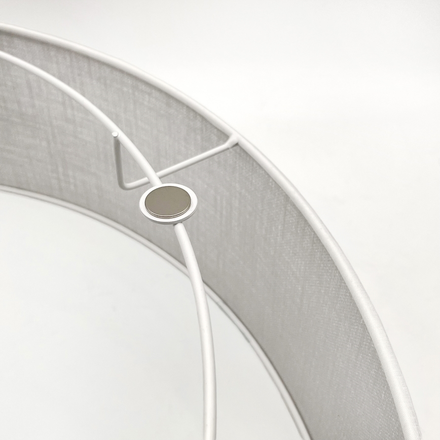 Brilagi - LED Kattovalaisin BELLADONNA 2xE27/15W/230V halkaisija 40 cm valkoinen/tammi-pähkinä